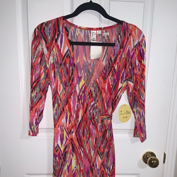 Stunning Emma & Michele multi colour maxi dress - Picture 1 of 6